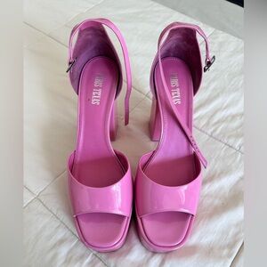 Paris Texas Platform Patent Leather Heels